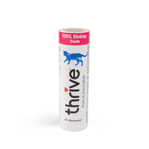 Thrive Katzen Snack Shrimps-Garnelen, 110g Thrive Katzen Snack Shrimps-Garnelen, 110g von thrive
