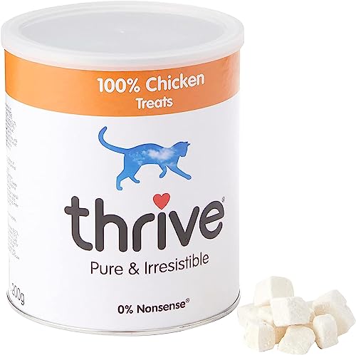 Thrive – Leckerlis für Katzen, 100 % Huhn, XL-Tube, 170 g von YJDayy