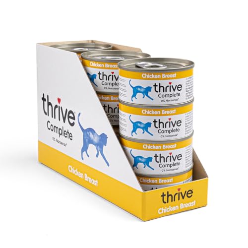 thrive Katze Complete - 100% Hühnerbrust (12-er Pack) von thrive