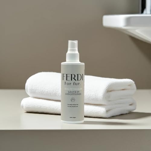 Ferdi Leave-in Conditioner für Hunde, pH-neutral, Feuchtigkeitsspendend, Vegan, 200ml, Ohne Duftstoffe von tie Trust In EPT-Home