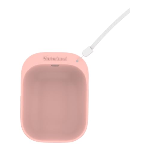 tieedhfu Robuste Haustier Wasserflasche mit metrischem Gewinde, leicht zu tragen und zu reinigen, tragbare Hunde Wasserflasche Pote Agua para Cachorro, Rosa tieedhfu Robuste Haustier Wasserflasche mit metrischem Gewinde, leicht zu tragen und zu reinigen, tragbare Hunde Wasserflasche Pote Agua para Cachorro, Rosa von tieedhfu