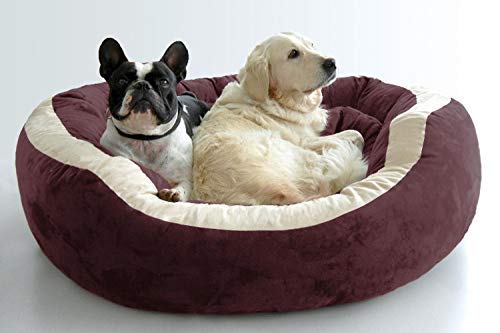 tierlando Lana Hundebett Hundesofa M L XL Velours MEGA DICK 80 100 120cm WEICH Größe: LA4 100cm L | Farbe: 04 Bordeaux tierlando Lana Hundebett Hundesofa M L XL Velours MEGA DICK 80 100 120cm WEICH Größe: LA4 100cm L | Farbe: 04 Bordeaux von tierlando