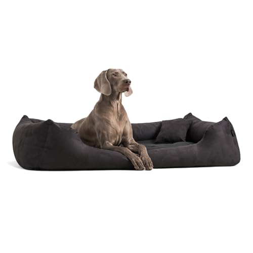 tierlando Moritz VIP Hundebett Hundesofa M - XXXL 90 110 130 160 185 cm Größe: 110x90cm | Farbe: 03 Schwarz tierlando Moritz VIP Hundebett Hundesofa M - XXXL 90 110 130 160 185 cm Größe: 110x90cm | Farbe: 03 Schwarz von tierlando