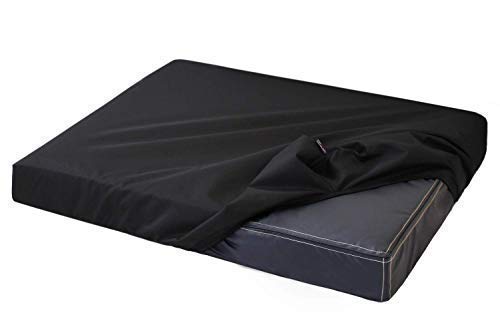 tierlando® Das Original Quick-Cover® Basic Uni Matratzenschoner 4-eckig Schonbezug Spannbettlaken Polyester - für Hundebett | Hundematratze | Hundematte | Hundesofa (DE3 | 70x45x4-6 cm, 03 Schwarz) tierlando® Das Original Quick-Cover® Basic Uni Matratzenschoner 4-eckig Schonbezug Spannbettlaken Polyester - für Hundebett | Hundematratze | Hundematte | Hundesofa (DE3 | 70x45x4-6 cm, 03 Schwarz) von tierlando