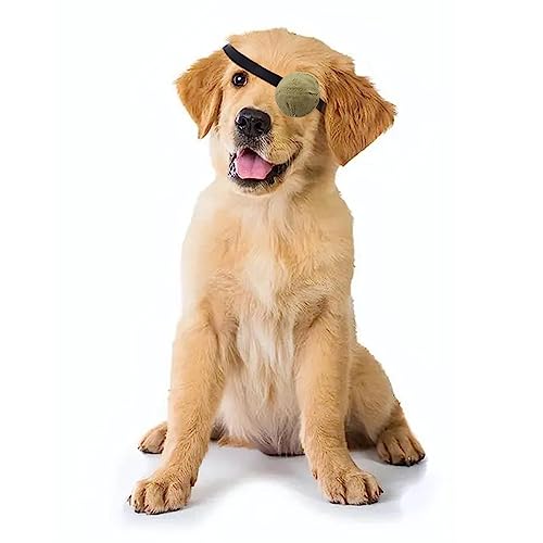 Augenklappe für Hunde, Augenklappe, Augenschutz, Wundschutz für Hunde, 2 Stück von tinkare