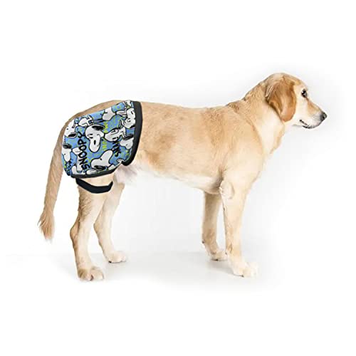 Hunde-Hüftpolster mit elastischem Seil für Hunde nach Operationen, rechtes Beingewicht: 13,6-27,2 kg, Fallkissen, Hüftbandage, Schutzwärmer von tinkare