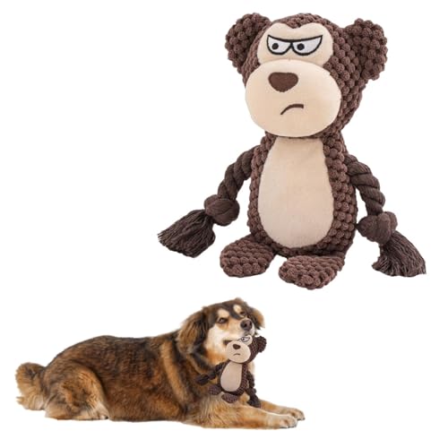 GefüllteHundekauspielzeug,19 * 8 cm Süßes QuietschendesHundespielzeug,Interaktives Kauspielzeug Hund,Hundekauspielzeug,Hundespielzeug große,Hundespielzeug,Geeignet für Haustierbegleitung,Geschenke. von tintoke