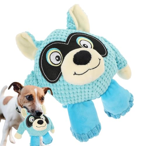 tongfeng Puppy Animal Plushie - Cat Dog Plushie Plush Toy Supplies - Portable Plush Pet Chewing Training Toys, Dog Squeaky Toys for Small Medium Dogs Puppy Pets Cats von tongfeng