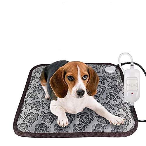tooloflife Haustier Heizkissen, Hundekatze Elektrisches Heizkissen wasserdichte, einstellbare Wärmematte mit kaubeständiger Stahlschnur 45 * 45 cm für Hundekatze Haustie tooloflife Haustier Heizkissen, Hundekatze Elektrisches Heizkissen wasserdichte, einstellbare Wärmematte mit kaubeständiger Stahlschnur 45 * 45 cm für Hundekatze Haustie von tooloflife