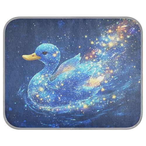Glowing Cool Pet Duck Sommer-Gel-Kühlkissen, selbstkühlende Katzendecke für Kaninchen, Outdoor, nicht elektrisch, Cama Fria para perro M von tplaotee