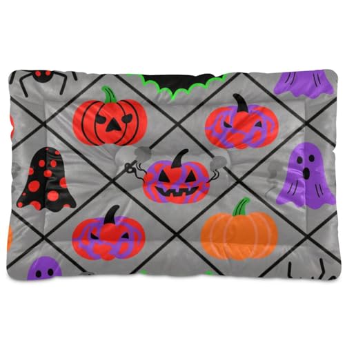 Hunde- und Katzenbett, waschbar, weich, rutschfest, für mittelgroße und große Hunde, 91,4 x 61 cm, Neonfarben Hunde- und Katzenbett, waschbar, weich, rutschfest, für mittelgroße und große Hunde, 91,4 x 61 cm, Neonfarben von tplaotee