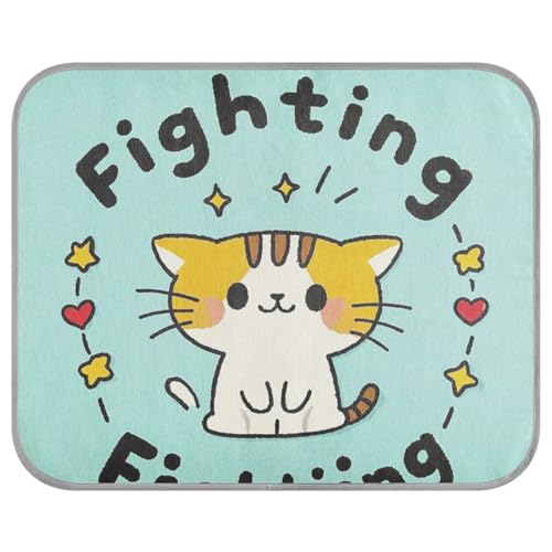 Kühlende Hundebetten mit Cartoon-Cartoon-Motiv, für den Sommer, selbstkühlende Pads für Hunde und Katzen, Outdoor, waschbar, Esterilla, Refrescante para Perros M von tplaotee