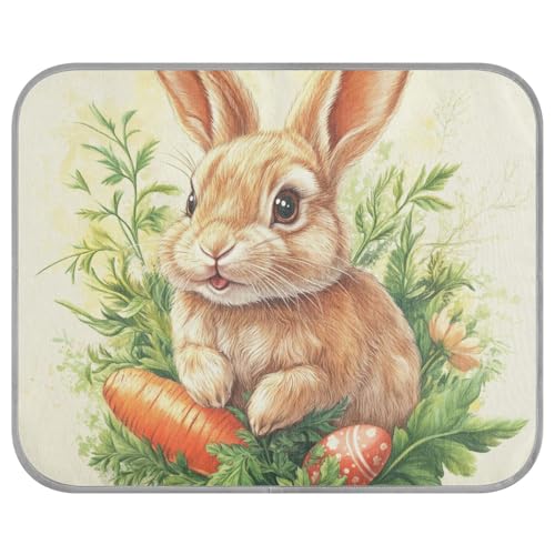 Kühlende selbstkühlende Matte für Hunde und Katzen, Motiv: Karotte, Hase, Hase, Frohe Ostern, Sommer, Haustiere, weich, Manta, Fria, Para, Perros, M Kühlende selbstkühlende Matte für Hunde und Katzen, Motiv: Karotte, Hase, Hase, Frohe Ostern, Sommer, Haustiere, weich, Manta, Fria, Para, Perros, M von tplaotee