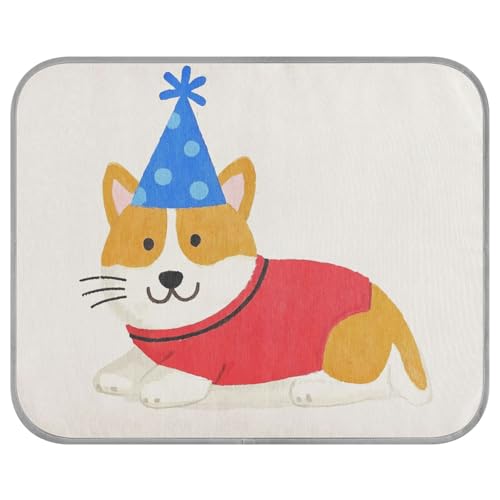 Kühlkissen für Hunde im Cartoon-Design, selbstkühlend, waschbar, für Hunde, draußen, bequem, Cama Fria para perro, M von tplaotee