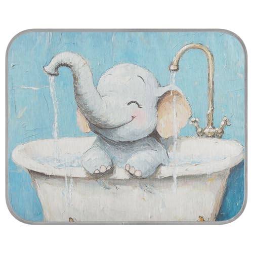 tplaotee Art Elephant Vintage-Badewanne für den Sommer, Kühlmatten für Hunde, selbstkühlend, Haustierbetten für Katzen für Schweine, gemütlich, schlafend, bequem, Camas Frias Para, Perros, M tplaotee Art Elephant Vintage-Badewanne für den Sommer, Kühlmatten für Hunde, selbstkühlend, Haustierbetten für Katzen für Schweine, gemütlich, schlafend, bequem, Camas Frias Para, Perros, M von tplaotee