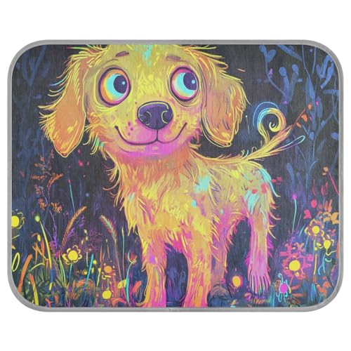 tplaotee Chic Golden Retriever Kühlmatte für den Sommer, selbstkühlende Katzenbetten für draußen, Katzen für Katzen, drinnen, Hundezubehör, esterilla refrescante para Perros M tplaotee Chic Golden Retriever Kühlmatte für den Sommer, selbstkühlende Katzenbetten für draußen, Katzen für Katzen, drinnen, Hundezubehör, esterilla refrescante para Perros M von tplaotee