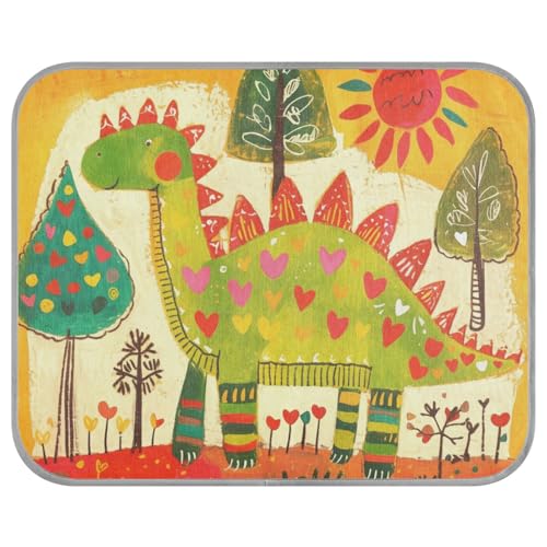 tplaotee Doodle-Style Cartoon Dinosaurier Herzform Sommer Tier Kühlendes Selbstkühlendes Bett für Outdoor für Hunde Katzen Outdoor Sommer Manta Fria para Perros M tplaotee Doodle-Style Cartoon Dinosaurier Herzform Sommer Tier Kühlendes Selbstkühlendes Bett für Outdoor für Hunde Katzen Outdoor Sommer Manta Fria para Perros M von tplaotee