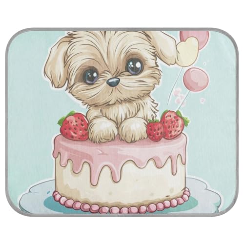 tplaotee Hundekuchen im Cartoon-Design, niedliches Sommer-Hundehaus, kühlend, selbstkühlendes Bett für Outdoor-Katzen für Hunde, draußen, abnehmbar, Cama Fria para perro M tplaotee Hundekuchen im Cartoon-Design, niedliches Sommer-Hundehaus, kühlend, selbstkühlendes Bett für Outdoor-Katzen für Hunde, draußen, abnehmbar, Cama Fria para perro M von tplaotee