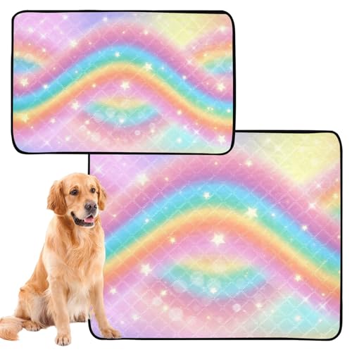 tplaotee Katzen-Haustiermatte, Schlamm-Matten für Hunde, groß, waschbar, rutschfest, Teppich für Boden, 50,8 x 61 cm, Mystery Rainbow Starry Bunt, 3 Stück tplaotee Katzen-Haustiermatte, Schlamm-Matten für Hunde, groß, waschbar, rutschfest, Teppich für Boden, 50,8 x 61 cm, Mystery Rainbow Starry Bunt, 3 Stück von tplaotee