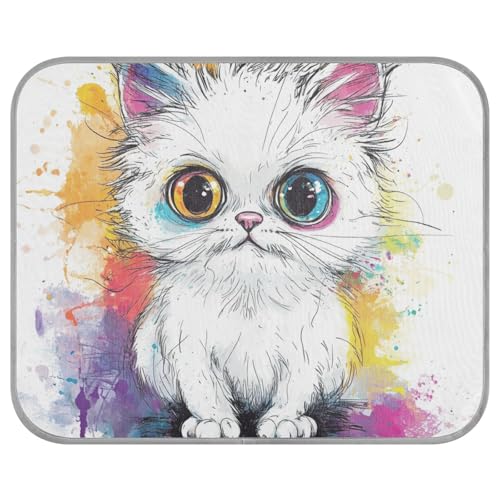 tplaotee Kühlende Haustiermatte für den Sommer, Motiv: Cartoon-Kurzhaar, selbstkühlende Matte für Katzen im Freien, für Hühner, Katzen, Outdoor, bequemes Klebeband, Frio para Perros M tplaotee Kühlende Haustiermatte für den Sommer, Motiv: Cartoon-Kurzhaar, selbstkühlende Matte für Katzen im Freien, für Hühner, Katzen, Outdoor, bequemes Klebeband, Frio para Perros M von tplaotee