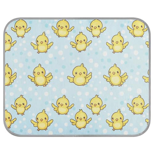 tplaotee Kühlende Hundedecke für den Sommer, hellblau, gepunktet, Cartoon, gelbe Küken, selbstkühlend, Outdoor-Katzenbett für Kaninchen, Innenbereich, bequem, Mantas frías para Perros M tplaotee Kühlende Hundedecke für den Sommer, hellblau, gepunktet, Cartoon, gelbe Küken, selbstkühlend, Outdoor-Katzenbett für Kaninchen, Innenbereich, bequem, Mantas frías para Perros M von tplaotee