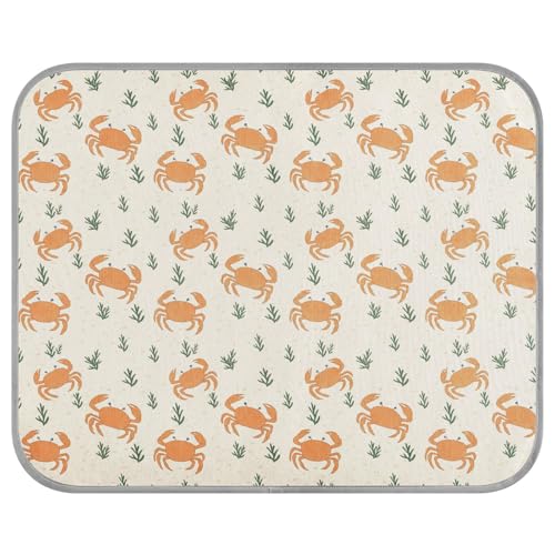 tplaotee Kühlkissen für den Sommer, Cartoon-Tiere, orangefarbene Krabbe, selbstkühlend, Katzenbetten für draußen, für Katzen, Outdoor, einzigartige Mantas frías para Perros M tplaotee Kühlkissen für den Sommer, Cartoon-Tiere, orangefarbene Krabbe, selbstkühlend, Katzenbetten für draußen, für Katzen, Outdoor, einzigartige Mantas frías para Perros M von tplaotee