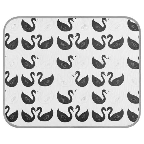tplaotee Kühlmatte mit Cartoon-Schwanenmuster, für den Sommer, selbstkühlende Betten für Outdoor-Katzen für Kaninchen, Innenbereich, tragbares Klebeband, Refrescante para mascotas M tplaotee Kühlmatte mit Cartoon-Schwanenmuster, für den Sommer, selbstkühlende Betten für Outdoor-Katzen für Kaninchen, Innenbereich, tragbares Klebeband, Refrescante para mascotas M von tplaotee