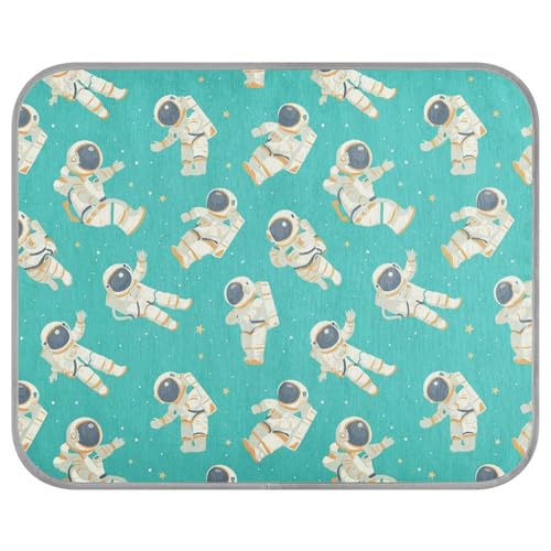 tplaotee Kühlmatten für Hunde mit niedlichem weißem Astronauten-Design, selbstkühlende Matten für Hunde für Hamster im Innenbereich, sichere Mantas frías para Perros M tplaotee Kühlmatten für Hunde mit niedlichem weißem Astronauten-Design, selbstkühlende Matten für Hunde für Hamster im Innenbereich, sichere Mantas frías para Perros M von tplaotee