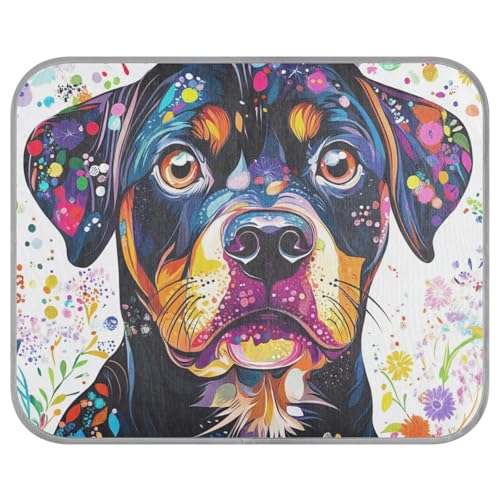 tplaotee Lustiges Rottweiler-Hundekissen für den Sommer, selbstkühlende Katzenbetten für den Innenbereich, Katzen für Hunde, Outdoor, Sommer, Manta, Refrescante para perro, M tplaotee Lustiges Rottweiler-Hundekissen für den Sommer, selbstkühlende Katzenbetten für den Innenbereich, Katzen für Hunde, Outdoor, Sommer, Manta, Refrescante para perro, M von tplaotee