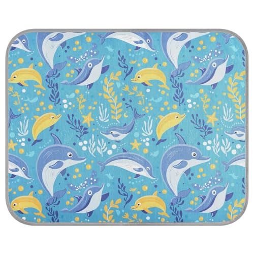 tplaotee Sea Animals Delphin Summer Cooling Pads or Mats Self Cooling Outdoor Cat Bed for Bunny Indoor Soft Cama Refrescante para Perros M tplaotee Sea Animals Delphin Summer Cooling Pads or Mats Self Cooling Outdoor Cat Bed for Bunny Indoor Soft Cama Refrescante para Perros M von tplaotee