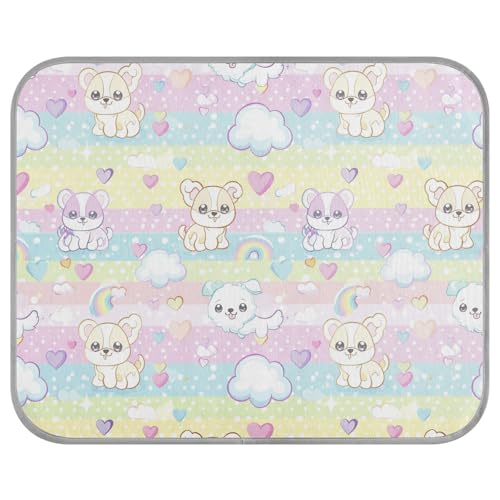 tplaotee Sommer-Kühldecke mit Cartoon-Motiv, Regenbogenfarben, selbstkühlendes Pad für Haustiere, für Hühner, Katzen, Sommer, Camas, Frias, Para, Perros, M tplaotee Sommer-Kühldecke mit Cartoon-Motiv, Regenbogenfarben, selbstkühlendes Pad für Haustiere, für Hühner, Katzen, Sommer, Camas, Frias, Para, Perros, M von tplaotee