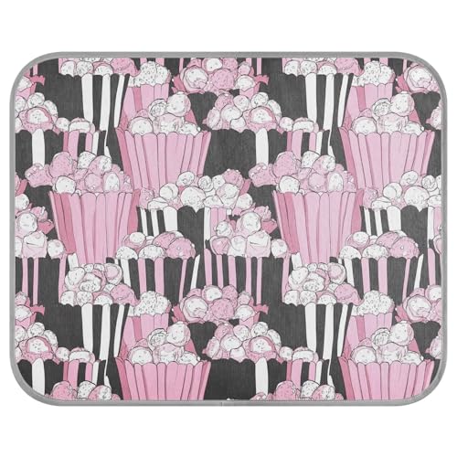 tplaotee Sommer-Kühldecke mit niedlichem Popcorn-Design, selbstkühlende Pads für Hunde, Katzen, Outdoor, einzigartiges Band, Frio para Perros, Größe M, Rosa / Schwarz tplaotee Sommer-Kühldecke mit niedlichem Popcorn-Design, selbstkühlende Pads für Hunde, Katzen, Outdoor, einzigartiges Band, Frio para Perros, Größe M, Rosa / Schwarz von tplaotee