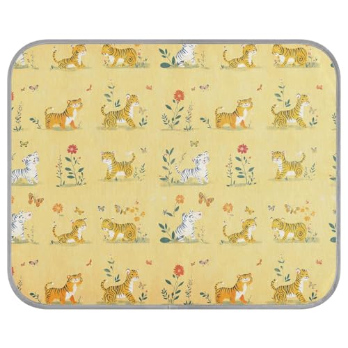 tplaotee Süße Tigers goldene Sommer-Hundedecke, selbstkühlende Decke für Katzen, für Schweine, Indoor-Katzen, Essentials, esterilla refrescante para Perros M tplaotee Süße Tigers goldene Sommer-Hundedecke, selbstkühlende Decke für Katzen, für Schweine, Indoor-Katzen, Essentials, esterilla refrescante para Perros M von tplaotee