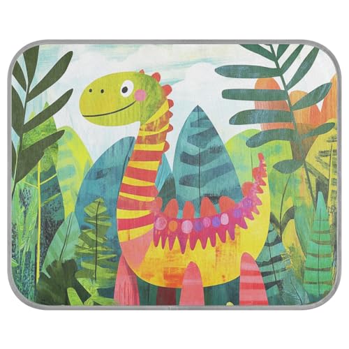 tplaotee Süßes Dinosaurier-Kühlbett im kindlichen Stil, selbstkühlendes Bett für draußen, für Hunde, Katzen, Indoor-Essentials Manta Fria para Perros M tplaotee Süßes Dinosaurier-Kühlbett im kindlichen Stil, selbstkühlendes Bett für draußen, für Hunde, Katzen, Indoor-Essentials Manta Fria para Perros M von tplaotee