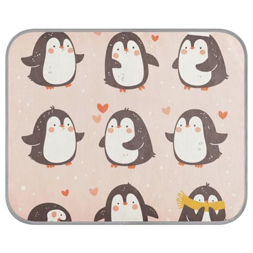 tplaotee Süßes rosa Pinguin-Sommer-Kühlkissen für Katzen, selbstkühlendes Katzenbett für draußen, für Katzen, Innenbereich, weiches Band, Enfriador para Perros M tplaotee Süßes rosa Pinguin-Sommer-Kühlkissen für Katzen, selbstkühlendes Katzenbett für draußen, für Katzen, Innenbereich, weiches Band, Enfriador para Perros M von tplaotee