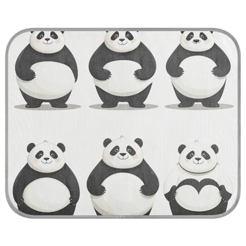 tplaotee Sweet Panda Kühlmatte für den Sommer, für draußen, selbstkühlend, für draußen, für Kätzchen, drinnen, nicht elektrisch, Esterilla-Auffrischung, Para, Perros M, Weiß tplaotee Sweet Panda Kühlmatte für den Sommer, für draußen, selbstkühlend, für draußen, für Kätzchen, drinnen, nicht elektrisch, Esterilla-Auffrischung, Para, Perros M, Weiß von tplaotee