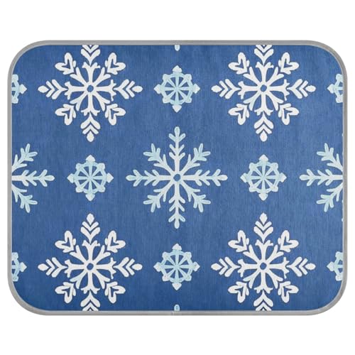 tplaotee Trendige Kühlmatte mit Schneeflocken-Motiv, für den Sommer, für den Außenbereich, selbstkühlende Betten für draußen, Katzen, Outdoor, Katze, Sommer, Tapete, Perros, M tplaotee Trendige Kühlmatte mit Schneeflocken-Motiv, für den Sommer, für den Außenbereich, selbstkühlende Betten für draußen, Katzen, Outdoor, Katze, Sommer, Tapete, Perros, M von tplaotee