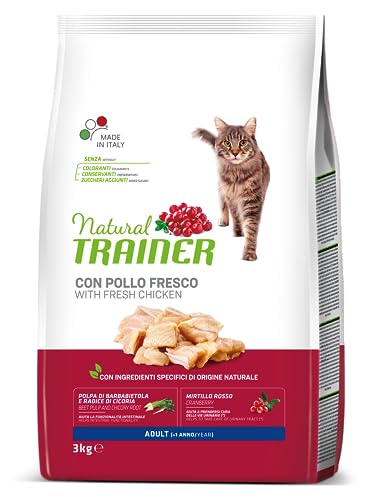 Natural Trainer Katzenfutter für Erwachsene mit Huhn - 3 kg von trainer