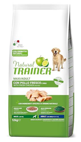 Natural Trainer Maxi Futter für Erwachsene Hunde mit Huhn - 12 kg von trainer