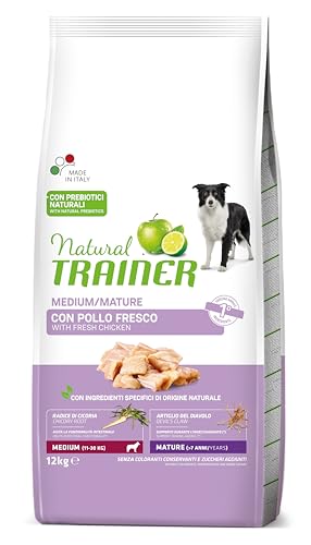 Natural Trainer Medium Reife Hunde mit Huhn - 12 kg von trainer