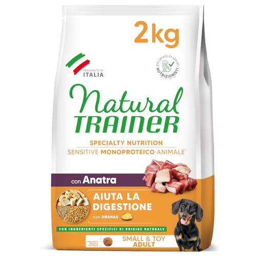 Natural Trainer Sensitive No Gluten Futter für Erwachsene Hunde mit Ente - 2 kg von trainer