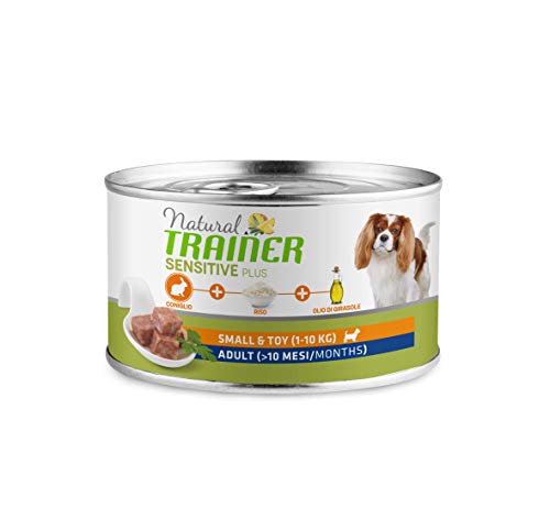 Natural Trainer Sensitive Plus, Nassfutter für Hunde mit Kaninchen, Reis, Maisöl, 24 x 150 g Natural Trainer Sensitive Plus, Nassfutter für Hunde mit Kaninchen, Reis, Maisöl, 24 x 150 g von trainer