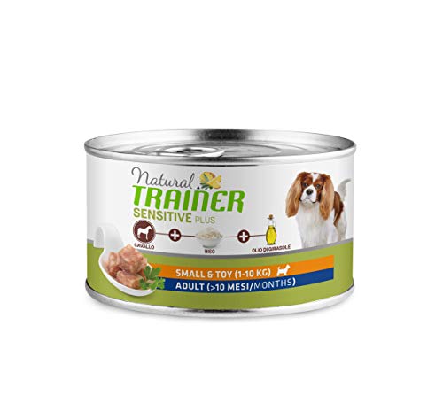 Natural Trainer Sensitive Plus Nassfutter für erwachsene Hunde mit Pferd - 24 x 150 g - 3,6 kg von trainer