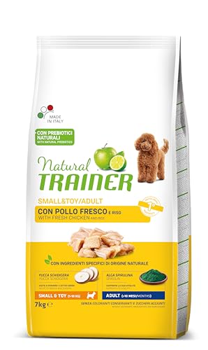 Natural Trainer Small&Toy Hundefutter für Erwachsene mit Huhn - 7 kg von trainer