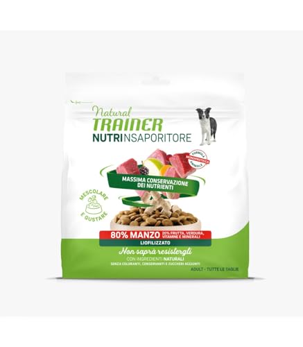 Natural Trainer Toppers - Alleinfutter für ausgewachsene Hunde Aller Größen mit Rindfleisch - 120 g Natural Trainer Toppers - Alleinfutter für ausgewachsene Hunde Aller Größen mit Rindfleisch - 120 g von Trainer Natural