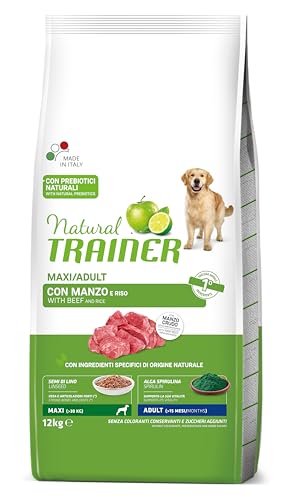 Trainer Natural Adult Maxi Hundefutter mit Rindfleisch und Reis von trainer