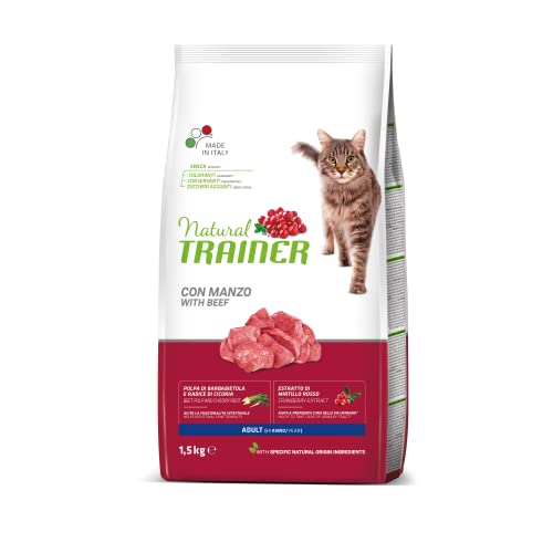 Trainer Natural Cat Adult mit Rindfleisch 1,5 kg x 6-9000 g Trainer Natural Cat Adult mit Rindfleisch 1,5 kg x 6-9000 g von trainer