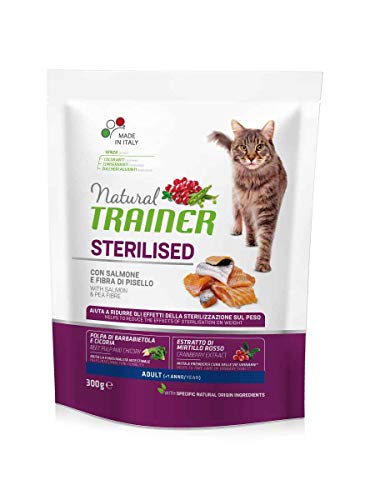 Trainer Natural Cat Sterilized Lachs 300g Trainer, 1,5 kg, Katzen von trainer
