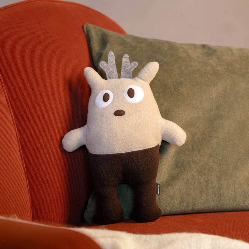 treusinn. Hunde-Plüschspielzeug Rudy braun-beige, Maße: ca. 40 cm von treusinn.