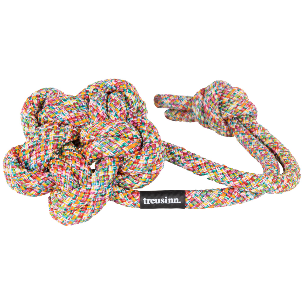 treusinn. Hundespielzeug Bloomy Rainbow bunt, Gr. L, Länge: ca. 38 cm, Durchmesser: ca. 11 cm treusinn. Hundespielzeug Bloomy Rainbow bunt, Gr. L, Länge: ca. 38 cm, Durchmesser: ca. 11 cm von treusinn.